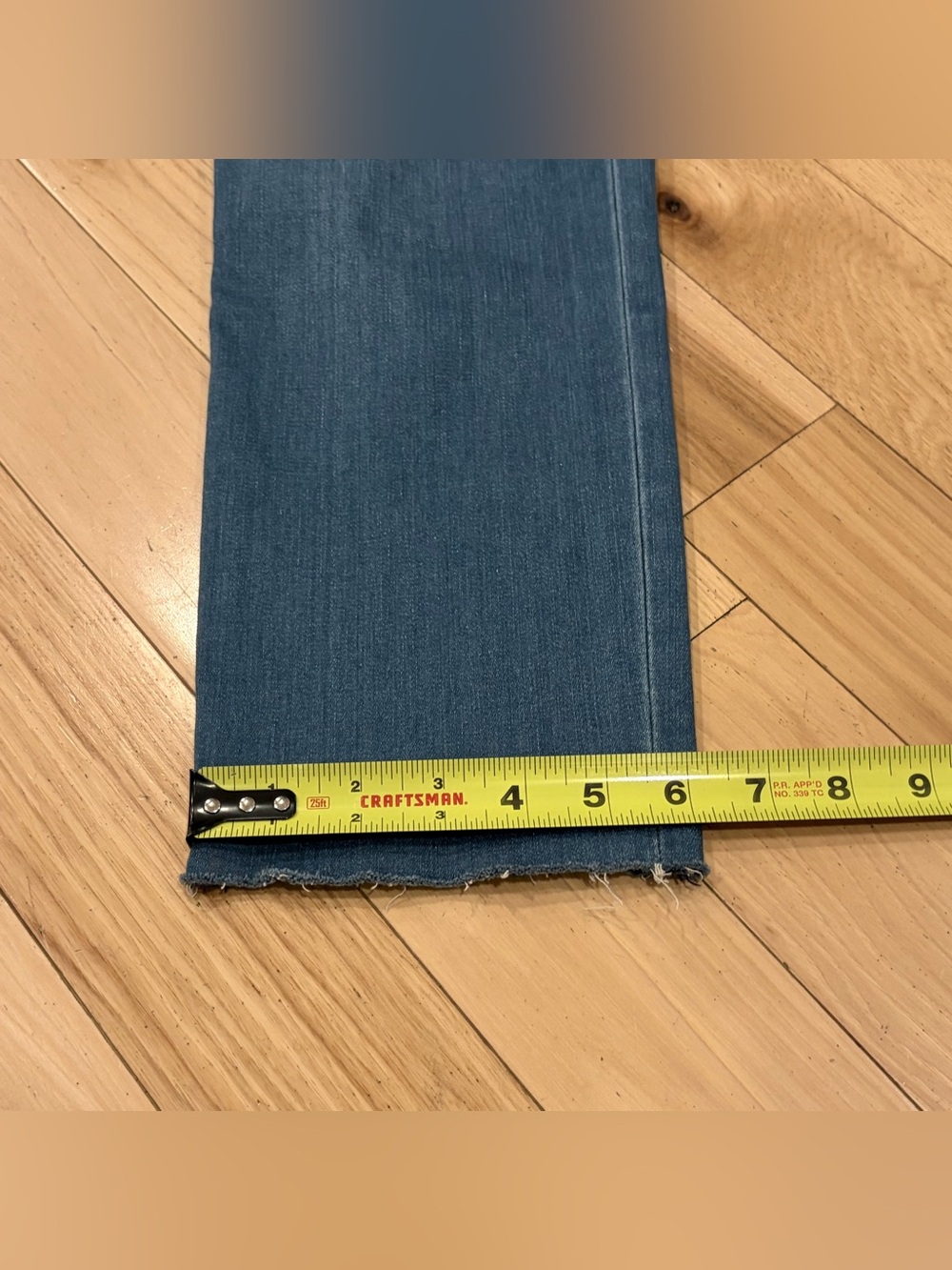 Frank & Eileen Wicklow Cropped Blue Jeans Pants - Women’s Size 2 - Picture 7 of 9